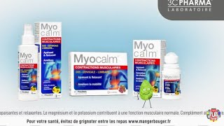 Myocalm 3C Pharma quotdu calmequot Pub 15s [upl. by Assil]