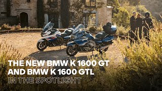 IN THE SPOTLIGHT The new BMW K 1600 GT and BMW K 1600 GTL [upl. by Othe]