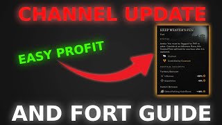 FREE GOLD  Channel Update amp Fort Guide [upl. by Ativ]