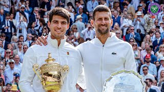 Gentlemens Singles Final Oncourt Presentation  In full  Alcaraz vs Djokovic  Wimbledon 2024 [upl. by Coral]