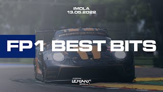 FP1 best bits  4 Hours of Imola 2022  ELMS [upl. by Dnomad760]