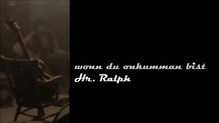 wonn du onkumman bist  hr ralph  cover end of the line  the traveling wilburys [upl. by Penoyer280]