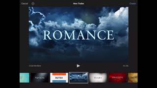 iMovie Trailer Tutorial [upl. by Enelrats]
