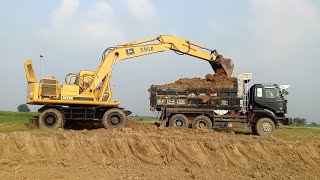 New Nissan diesel v8 truck dumper full over loading Pakistani have machinery phm [upl. by Verena]