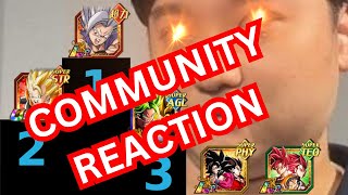 COMMUNITY REACTION TO MY BEST DOKKAN BATTLE VIDEO DOKKAN BATTLE [upl. by Raybourne]