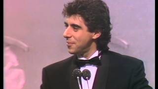 Go West win British Newcomer presented by Gary Davies  BRIT Awards 1986 [upl. by Hurlbut703]