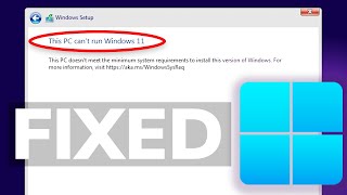 Install Windows 11 23H2 on Unsupported PC no TPM or Secure Boot [upl. by Norted]