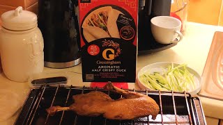 Gressingham Aromatic Half Crispy Duck  ASDA  Food Review [upl. by Annahc723]