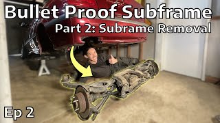 Ultimate E36 Subframe RepairRebuiltReinforce Guide Part 2 Subframe  Fuel Tank Removal [upl. by Isla]