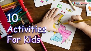 Extracurricular Activities For Kids  Just Learning 10 Activities [upl. by Fessuoy]