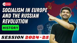 Socialism in Europe and the Russian Revolution  Live Poll Session MIQs and PYQs  Class 9 202425 [upl. by Ziza]