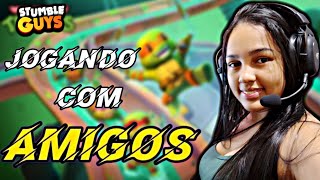 Stumble Guys Ao Vivo 🎮 Block Dash Teams [upl. by Akemat]