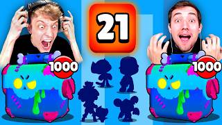 1000x TODES BOX OPENING BATTLE 😱 117x NEUER BRAWLER  SKINS 😱 Brawl Stars deutsch [upl. by Engelhart]