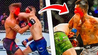 The CRAZIEST Skull CRUSHING Elbow Strikes Ever Seen In MMA [upl. by Oenire]