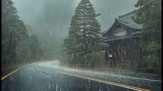 Perfect Rain Sounds For Sleeping And Relaxing  Rain And Thunder Sounds For Deep Sleep Study ASMR [upl. by Enneibaf797]