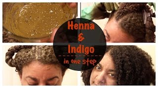 Henna amp Indigo  one step application [upl. by Asaert607]