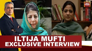 Rajdeep Sardesai Exclusive Interview With Iltija Mufti On Her Political Debut In JampK Election [upl. by Atillertse607]