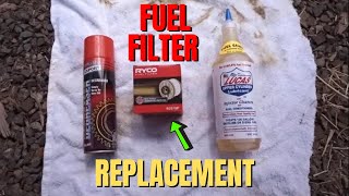 Isuzu MuX amp DMax Fuel Filter Replacement  DIY  How To Replace Your Fuel Filter [upl. by Bohlen329]