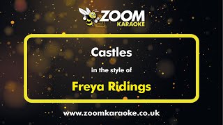 Freya Ridings  Castles  Karaoke Version from Zoom Karaoke [upl. by Harsho626]