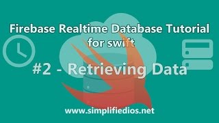 Firebase Database Swift Tutorial  Retrieving Data 2 [upl. by Notfa]