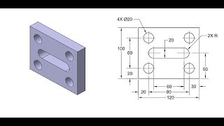 How to drawuse Rectangle Pad Pocket commands in CATIA v5 [upl. by Talia]