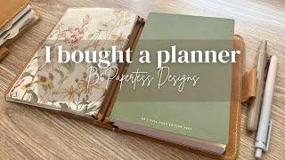 I bought a planner  B6 Papertess Designs [upl. by Iridis]