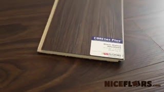 50LVP503 Coretec Plus Black Walnut by Nicefloorscom [upl. by Aitropal575]