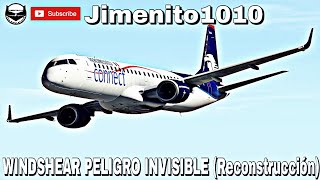 AEROMEXICO CONNECT 2431 Reconstrucción TORMENTA EN EL DESPEGUE ⛈💨 🛩🔥 [upl. by Odareg]