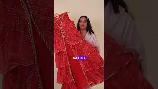 Festive Bandhej Suit Set rakhioutfits ashortaday ytshorts youtubeshorts [upl. by Minnnie]