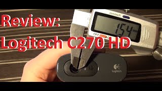 Lars Reviews  Logitech C270 HD Webcam mit Video  Ton Test DEUTSCH HD [upl. by Egwan135]