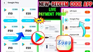 Reward Zone App  Google Play Redeem Code Earning App  Free Redeem Code  How To Get Redeem Code [upl. by Laicram]