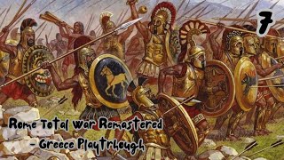 Total War Rome Remastered  Greece Playthrough EP7 [upl. by Ykcaj877]