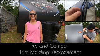 RV and Camper Trim Molding Replacement [upl. by Eikcaj]