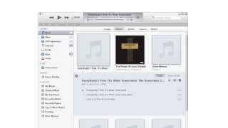 How to Join the Tracks of an Audiobook in iTunes 11 [upl. by Jamin280]