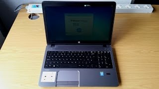 HP ProBook 450 G1 Unboxing [upl. by Ynohtnaeoj]