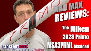 Miken MSA3PRML Primo Maxload Slowpitch Bat USA 2023 [upl. by Notyarb]