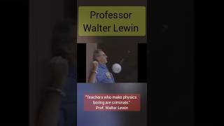 Professor Walter Lewin Simple Pendulum Physics Shorts ytshorts shorts [upl. by Upali]