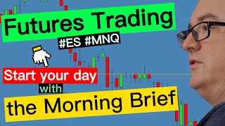 How to get Context before Trading the SampP today Watch The Morning Brief 📈 🤑 futures daytrading [upl. by Atenaz930]