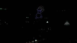 Drone Hyperlapse of SkyElementsDroneShows at Oglebays Festival of Lights [upl. by Raye759]