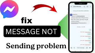 How to fix message not sending problem 🔥 message not send check option issue solve [upl. by Voccola]