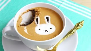 How to Make a Latte Art Mug Cake [upl. by Lemrahs]