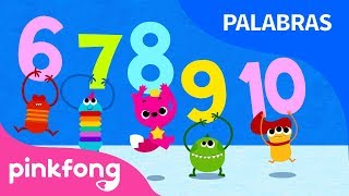 Números  Aprender a Contar del 1 al 10  Aprender Palabras  Pinkfong Canciones Infantiles [upl. by Orr]