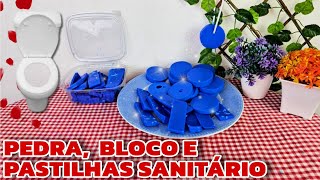 💙 PEDRA SANITÁRIA BLOCO SANITÁRIO OU PASTILHAS SANITÁRIA VASO SANITÁRIO PERFUMADO 🚽 [upl. by Burrell262]