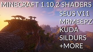 Minecraft 1102 Shaders Comparison With FPS [upl. by Tongue]