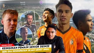 Mulai Di Akui Para Pemain Senior  Keinginan Pemain Deinze Untuk Mainkan Marselino Starter [upl. by Cita]