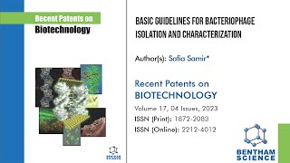 Basic Guidelines for Bacteriophage Isolation and Characterization [upl. by Ssilem168]