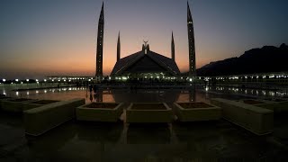 Faisal Masjid Islamabad 4K Most Beautiful Azan [upl. by Illona918]