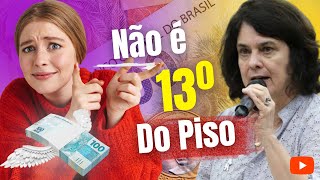 🔴 Atenção Enfermagem NÃO é 13º do Piso Salarial e sim 9ª parcela que tem como valor uma média [upl. by Yehs]