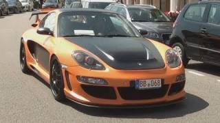 Gemballa Avalanche Biturbo DEMONIC sound  Top Marques 2011 [upl. by Ael609]