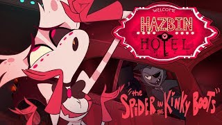 HAZBIN HOTEL CLIP quotThe Spider in the KinkyBootsquot NOT FOR KIDS [upl. by Allen420]